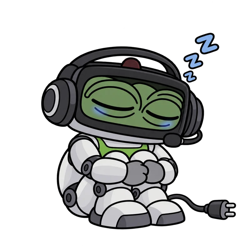 AutoPepe powered down and asleep